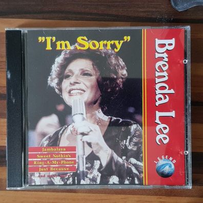 BRENDA LEE "i'm sorry" Germany EX/EX (CD Album, Pop, Legend, 1993)