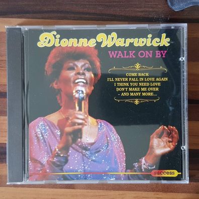DIONNE Warwick walk on by CD PLANT EEC EX/EX (CD Album, Funk, Success, 1992)