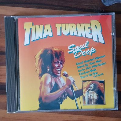TINA TURNER soul deep EX/EX (CD Album, Funk, Bella Musica, 1988)