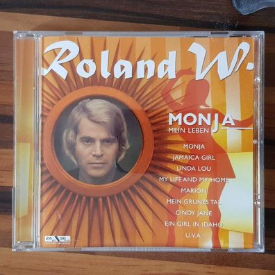 ROLAND W. monja mein leben EX/EX (CD Album, Schlager, Fonoteam)
