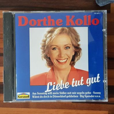 DORTHE KOLLO liebe tut gut Germany EX/EX (CD Album, Schlager, Karussell, 1993)