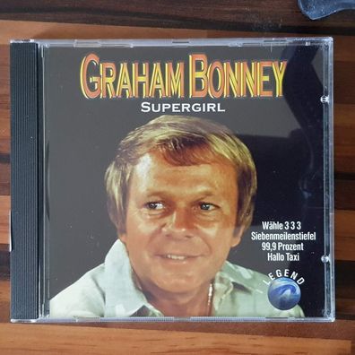 GRAHAM BONNEY supergirl EX/EX (CD Album, Rock, Legend, 1993)