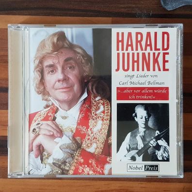 HARALD JUHNKE "... aber vor allem würde ich trinken!" EX/EX (CD Album, Schlager)