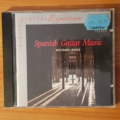 Wolfgang LENDLE spanish guitar music NM/EX (CD Album, Classical, Teldec)