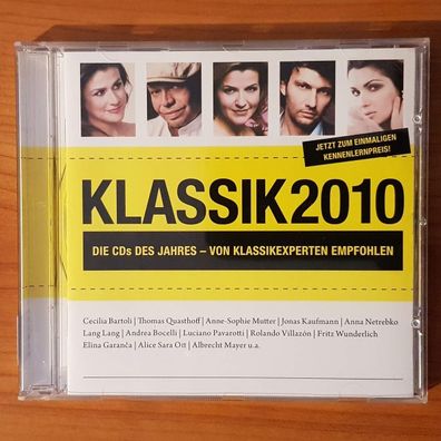 Various klassik 2010 EDC Germany EX/EX (CD Album, Classical, DG)