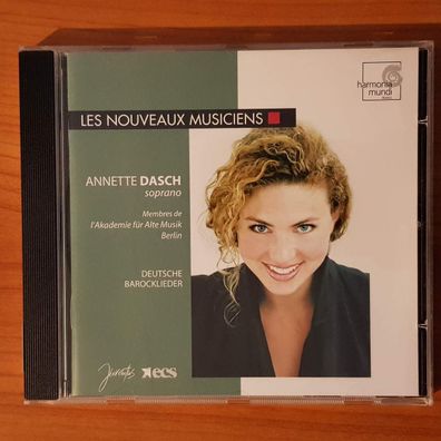 ANETTE DASCH les nouveaux musiciens deutsche barocklieder EX/EX (CD Album)
