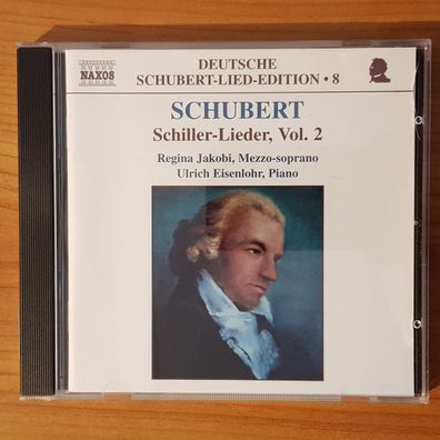 REGINA JAKOBI schiller-lieder, vol. 2 NM/EX (CD Album, Classical, Naxos, 2002)