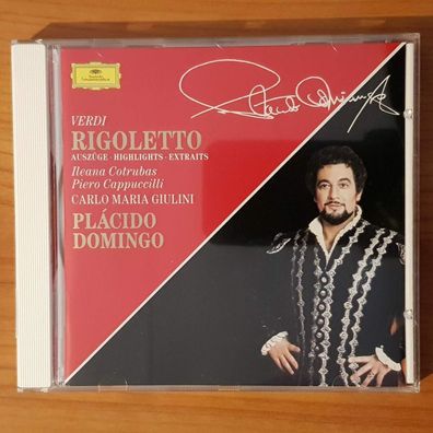 Placido Domingo rigoletto (auszüge · highlights · extraits) EX/EX (CD Album)