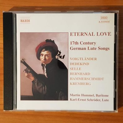 MARTIN HUMMEL, KARL-ERNST Schröder german lute songs EX/EX (CD Album, Naxos)