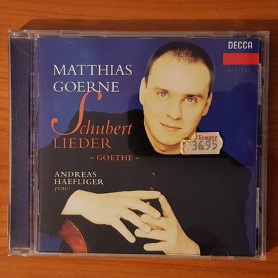 Matthias GOERNE schubert lieder - goethe - EX/EX (CD Album, Classical, Decca)