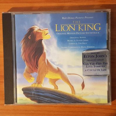 HANS ZIMMER the lion king (ost) EX/EX (CD Album, Stage & Screen, Mercury)
