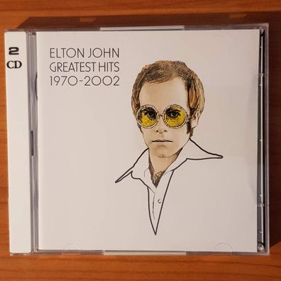 ELTON JOHN greatest hits 1970-2002 UML Germany EX/EX (CD Album, Rock, Mercury)