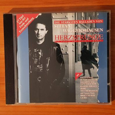 STEFAN Waggershausen herzsprünge EX/EX (CD Album, Pop, Polydor, 1991)