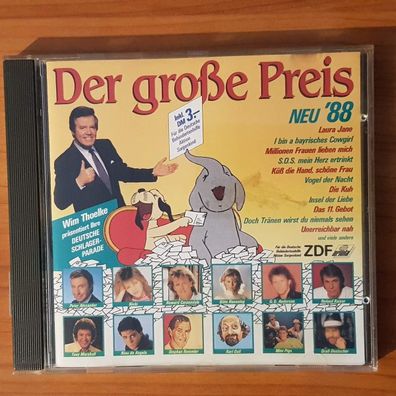 Various der große preis deutsche schlagerparade '88 EX/VG+ (CD Album, Pop)