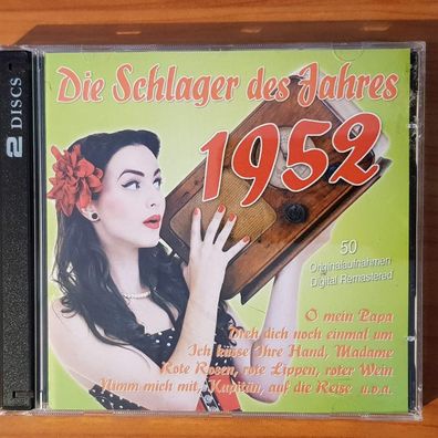 Various die schlager des jahres 1952 EX/EX (Doppel-CD, Schlager, MusicTales)