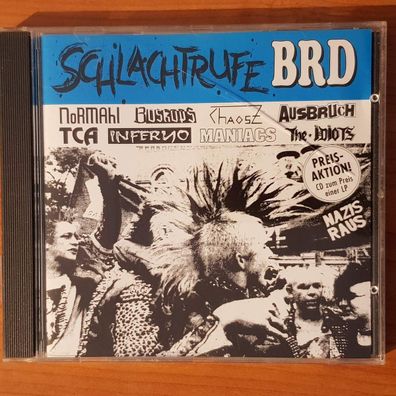 Various schlachtrufe brd EX/VG+ (CD Album, Rock, Snake, 1990)