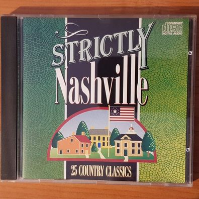 Various strictly nashville NIMBUS EX/EX (CD Album, Country, K-Tel, 1994)