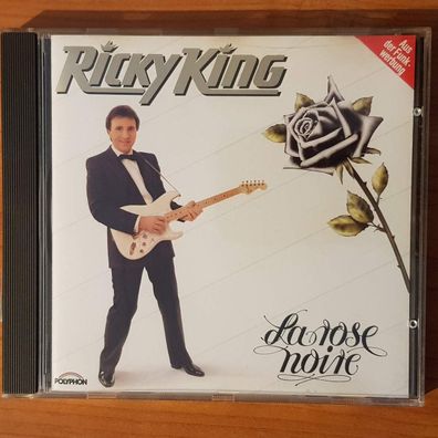 RICKY KING la rose noire FULL SILVER PDO WGER EX/EX (CD Album, Latin, Polyphon)