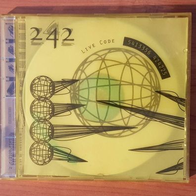 FRONT 242 live code EX/EX (CD Album, Electronic, Play It Again Sam, 1994)