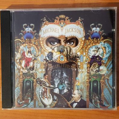 Michael Jackson dangerous EX/EX (CD Album, Funk, Epic, 1991)