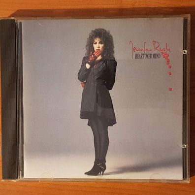 Jennifer RUSH heart over mind CBS/SONY INC. JAPAN VG+/EX (CD Album, Pop, CBS)