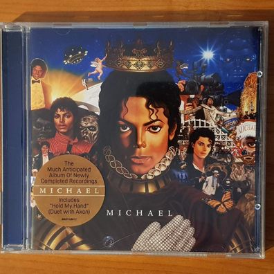 Michael Jackson michael EX/EX (CD Album, Funk, Epic, 2010)