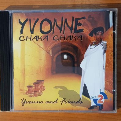 YVONNE CHAKA CHAKA yvonne and friends VG+/EX (CD Album, Folk)