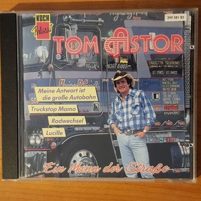 TOM ASTOR ein mann der straße VG+/VG+ (CD Album, Folk, Koch Präsent, 1991)