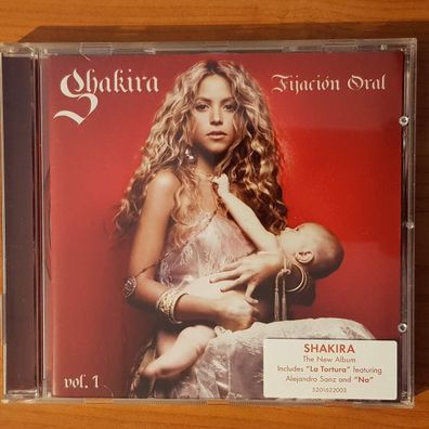 Shakira fijación oral vol. 1 EX/EX (CD Album, Rock, Epic, 2005)