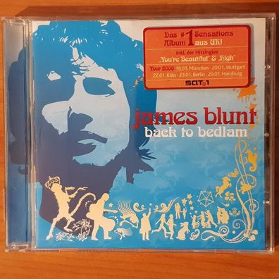 JAMES BLUNT back to bedlam EX/EX (CD Album, Rock, Atlantic, 2005)