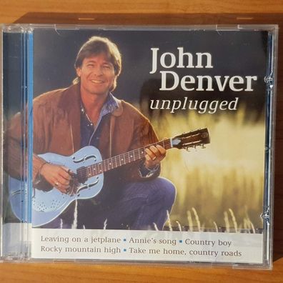 JOHN DENVER unplugged EMI UDEN EU EX/EX (CD Album, Country, Disky, 2001)