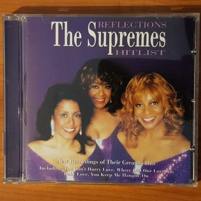 FLOS reflections - the supremes hitlist VG+/EX (CD Album, Funk, E2, 1998)