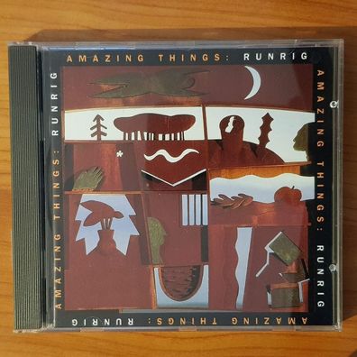 RUNRIG amazing things Holland EX/EX (CD Album, Rock, Chrysalis, 1993)