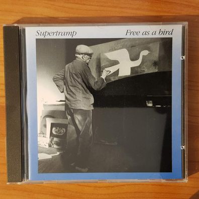 Supertramp free as a bird FULL SILVER EX/EX (CD Album, Rock, A&M, 1987)