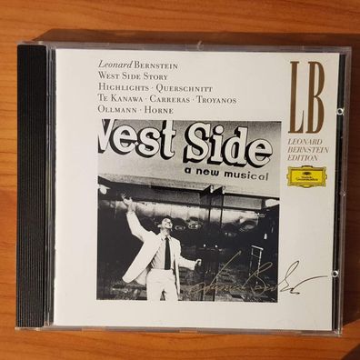 Leonard Bernstein west side story - highlights FULL SILVER PDO WGER EX/EX