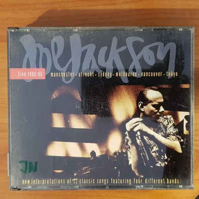 JOE Jackson live 1980/86 PDO WGER VG/VG+ (Doppel-CD, Rock, A&M)
