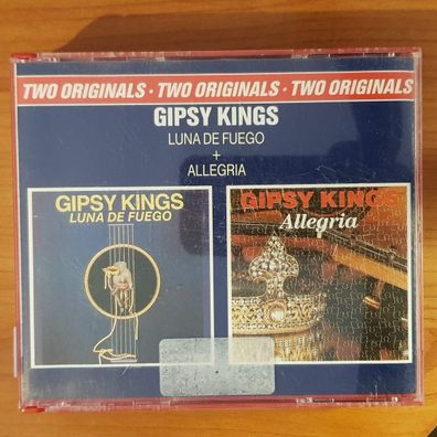 GIPSY KINGS luna de fuego & allegria DADC Austria EX/EX (Doppel-CD, Latin)