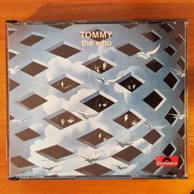 THE WHO tommy FULL SILVER PDO WGER VG/VG+ (Doppel-CD, Rock, Polydor)