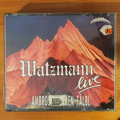 Wolfgang AMBROS watzmann live FULL SILVER PMDC Germany EX/EX (Doppel-CD, Rock)