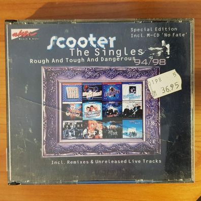 Scooter rough and tough and dangerous - the singles 94/98 Optimal VG+/VG+ (3CD)