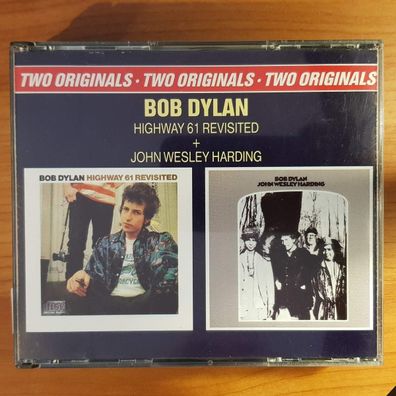BOB DYLAN highway 61 revisited + john wesley harding EX/EX (Doppel-CD, Rock)