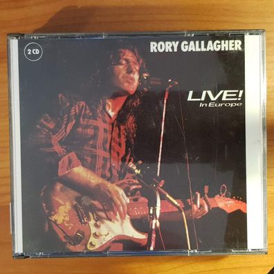 RORY Gallagher live! in europe / stage struck EX/EX (Doppel-CD, Rock, Intercord)
