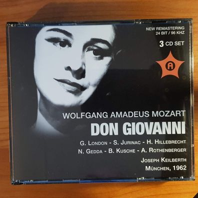 JOEPH Keilberth mozart don giovanni münchen 1962 EU EX/EX (3CD, Klassik)