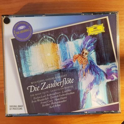 KARL BÖHM / MOZART die zauberflöte REM UML Germany EX/EX (Doppel-CD, Classical)