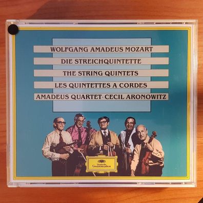 MARTIN LOVETT / Amadeus-quartett mozart die streichquintette EX/EX (3CD)