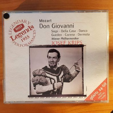 JOSEF KRIPS mozart / don giovanni UML Germany EX/EX (3CD, Classical, Decca)