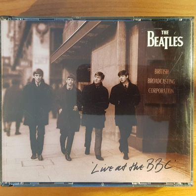 THE Beatles live at the bbc UK EX/EX (Doppel-CD, Rock, Apple)