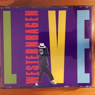 MARIUS MÜLLER-WESTERNHAGEN live RSA Germany EX/EX (CD Album, Rock, Warner Bros.)