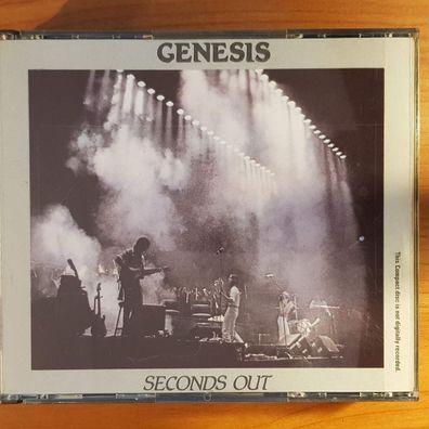 Genesis seconds out NIMBUS VG+/EX (Doppel-CD, Rock, Virgin)