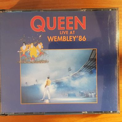 QUEEN live at wembley '86 Holland EX/EX (Doppel-CD, Rock, Parlophone, 1992)